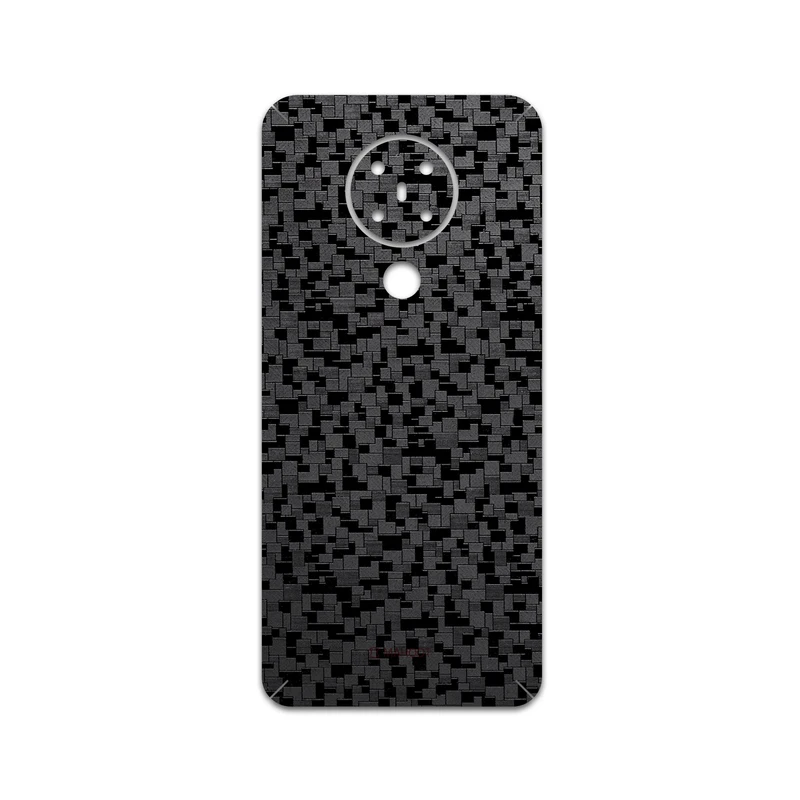 برچسب پوششی ماهوت مدل Black-Silicon مناسب برای گوشی موبایل نوکیا 5.3
