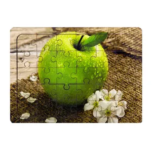 پازل 30 تکه مدل سیب سبز کد XN 04 