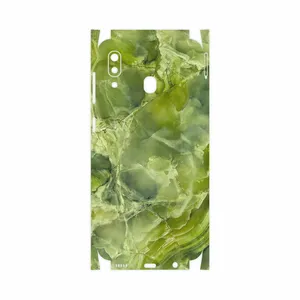 MAHOOT Green Crystal Marble-FullSkin Cover Sticker for Samsung Galaxy A30