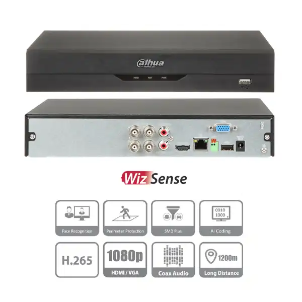 ضبط کننده ویدیویی داهوا مدل XVR5104HS-I2