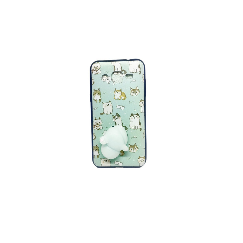 کاور طرح عروسکی مدل موش و گربه مناسب برای گوشی موبایل سامسونگ Galaxy J2