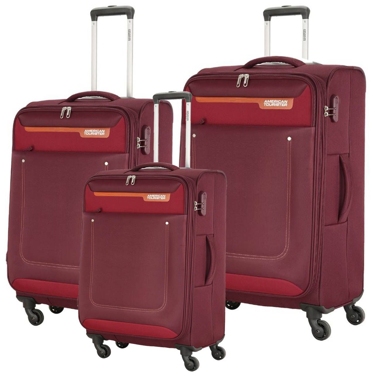 مجموعه سه عددی چمدان امریکن توریستر مدل JACKSON FP6 -  - 1