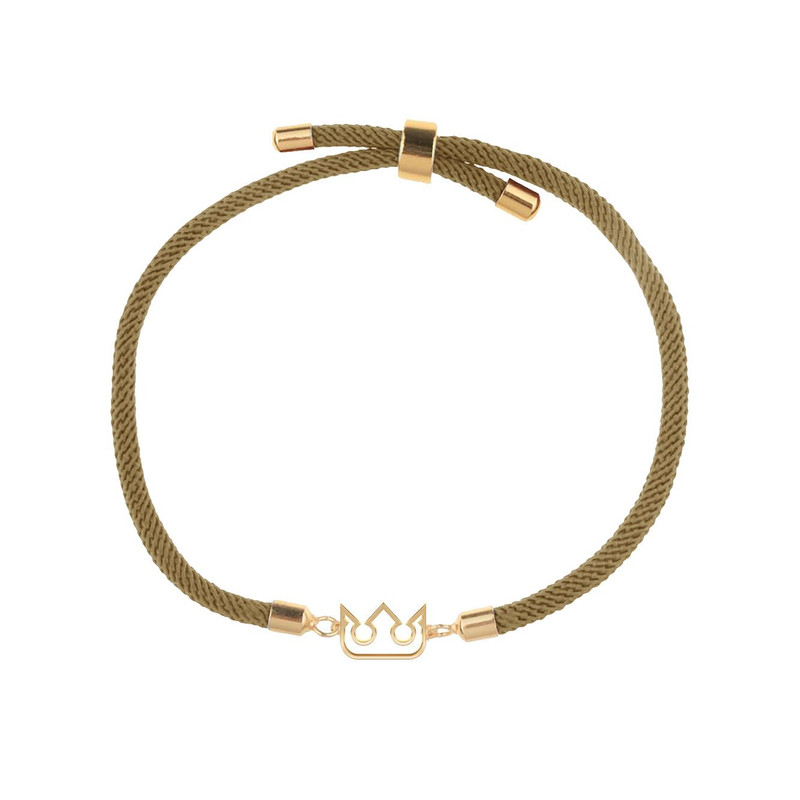دستبند طلا 18 عیار زنانه مدوپد مدل تاج کد D20-10363 دستبند طلا 18 عیار زنانه مدوپد مدل تاج کد D20-10363