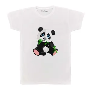 تی شرت بچگانه پرمانه طرح پاندای کونگ فو کار کد pmt.4495