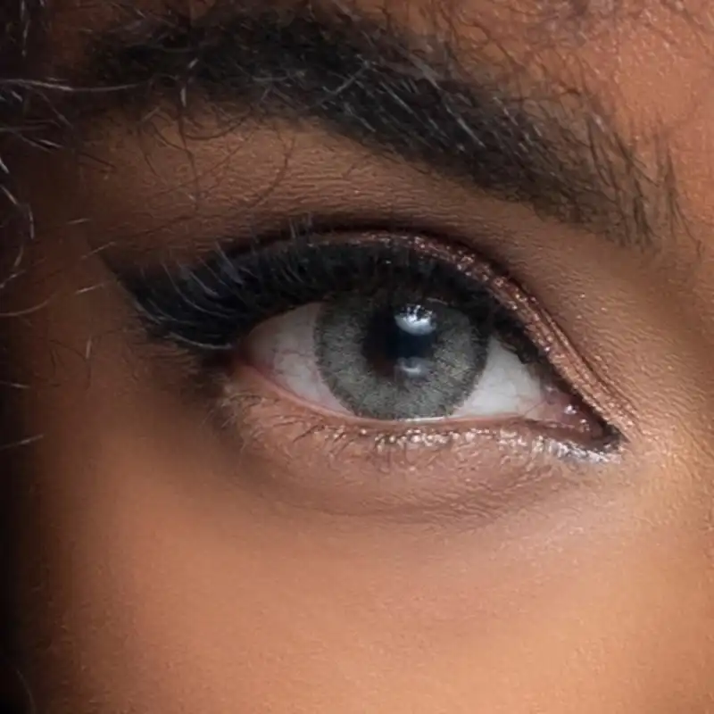 لنز چشم رویال ویژن کد 362 رنگ سبز خاکستری روشن