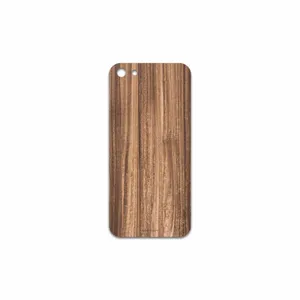 MAHOOT Light Walnut Wood Cover Sticker for Apple iPhone 5