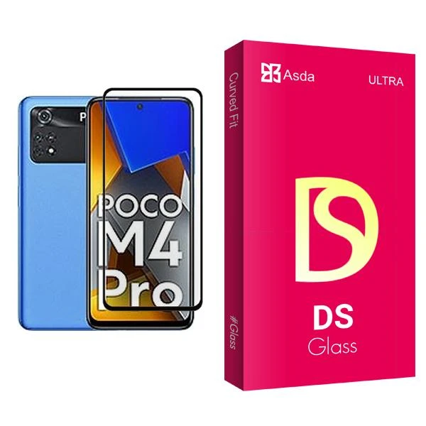 محافظ صفحه نمایش آسدا مدل DS Glass MIX001 مناسب برای گوشی موبایل شیائومی Poco M4 Pro