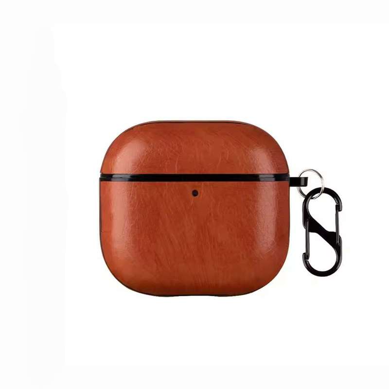 کاور مدل Leather10 مناسب برای کیس هدفون بی سیم اپل Airpods Pro/2
