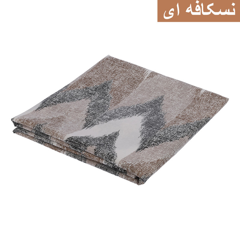 ملحفه تترون ناتوسا مدل رو انداز یک نفره سایز 200x140 سانتی‌متر
