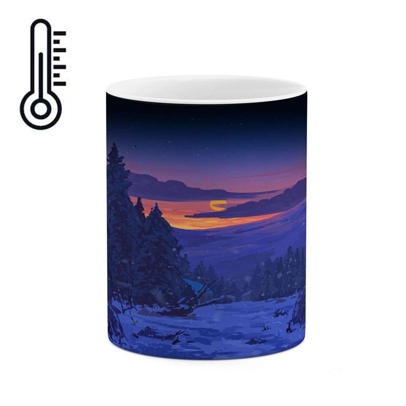 ماگ حرارتی کاکتی مدل منظره کد mgh15630