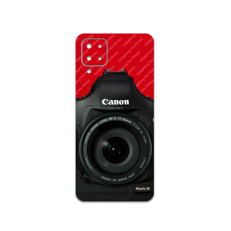 برچسب پوششی ماهوت مدل Canon-Logo مناسب برای گوشی موبایل سامسونگ Galaxy F12