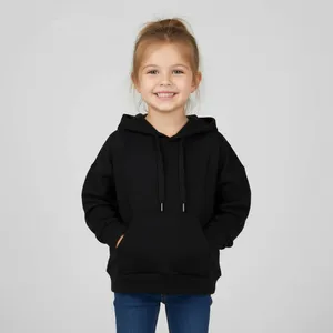 هودی بچگانه مادر مدل سیلوا رنگ مشکی