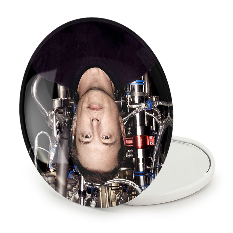 آینه جیبی خندالو طرح ایلان ماسک Elon Musk مدل تاشو کد 10922 آینه جیبی خندالو طرح ایلان ماسک Elon Musk مدل تاشو کد 10922