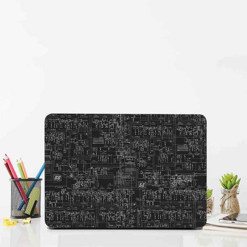 استیکر لپ تاپ طرح pcb کد c-750مناسب برای لپ تاپ 15.6 اینچ