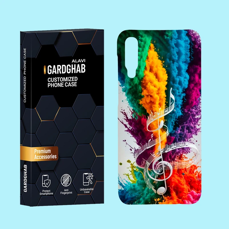 کاور گارد قاب علوی مدل ساز و موزیک مناسب برای گوشی موبایل سامسونگ Galaxy A50 / A50s / A30s
