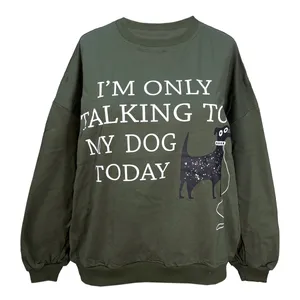    سویشرت زنانه مدل my dog کد 1544 رنگ سبز 