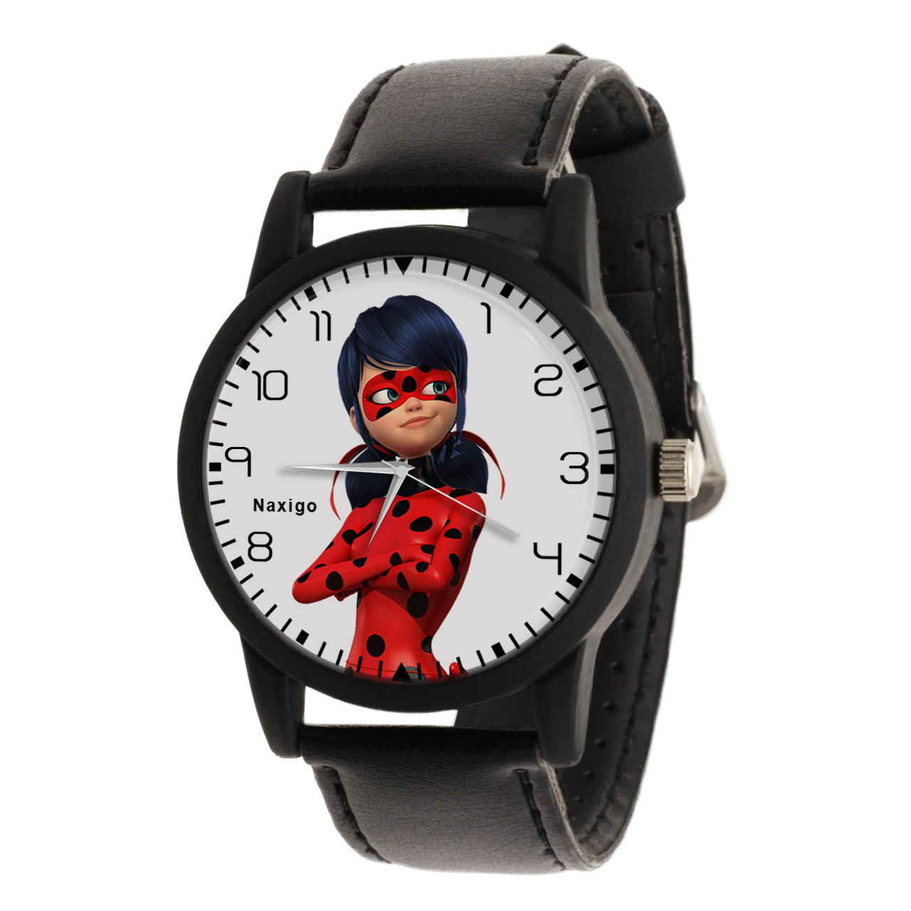 قیمت                                      ساعت مچی عقربه ای ناکسیگو طرح Ladybug کد LF4199