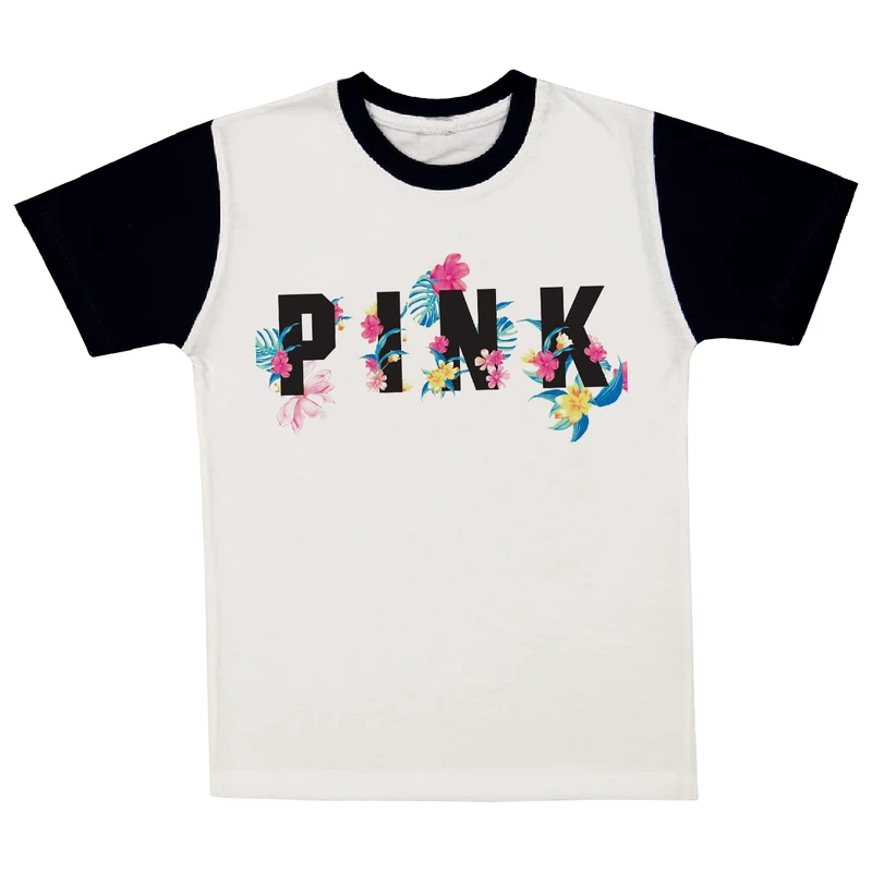 تی شرت آستین کوتاه دخترانه مدل A33