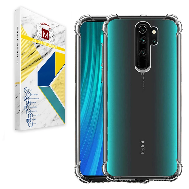 کاور موناکو مدل Anti Shock مناسب برای گوشی موبایل شیائومی Redmi Note 8 Pro