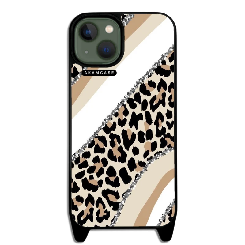 کاور آکام مدل AMCWLA13-PANTHER PATTERN8 مناسب برای گوشی موبایل اپل iPhone 13