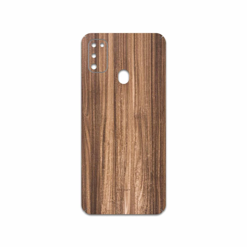 برچسب پوششی ماهوت مدل Light Walnut Wood مناسب برای گوشی موبایل سامسونگ Galaxy M30s