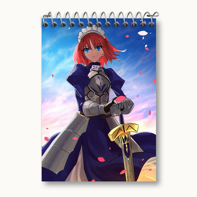 دفتر یادداشت 50 برگ خندالو مدل بازی تسوکی هیمه‌ (Tsukihime) کد 34512