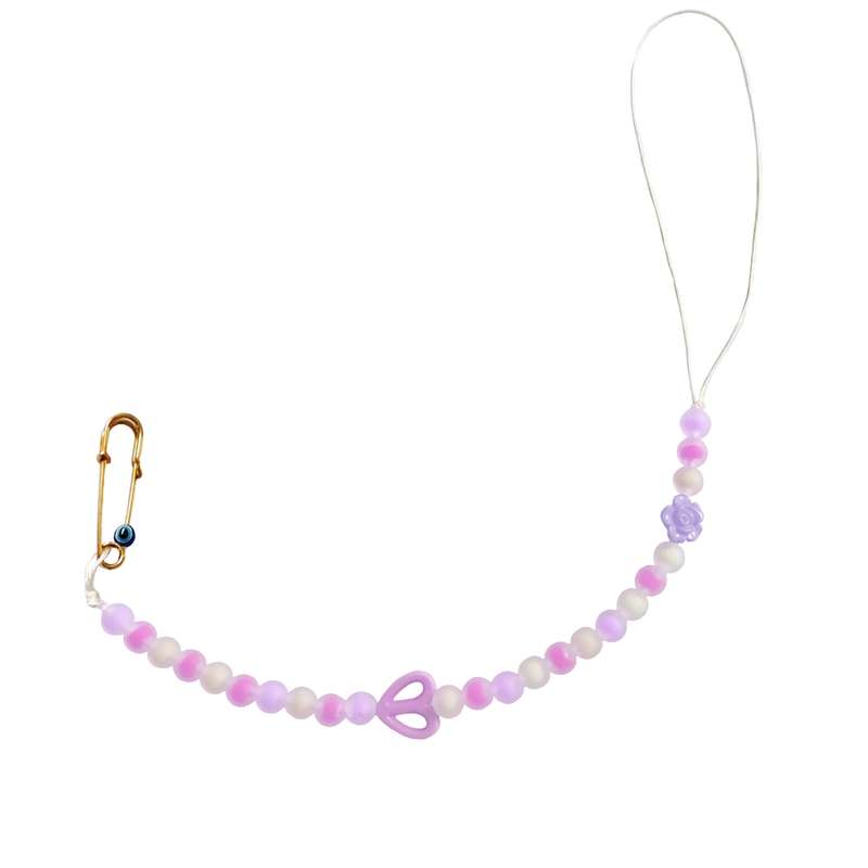 زنجیر پستانک مدل پاستیل و چشم نظر