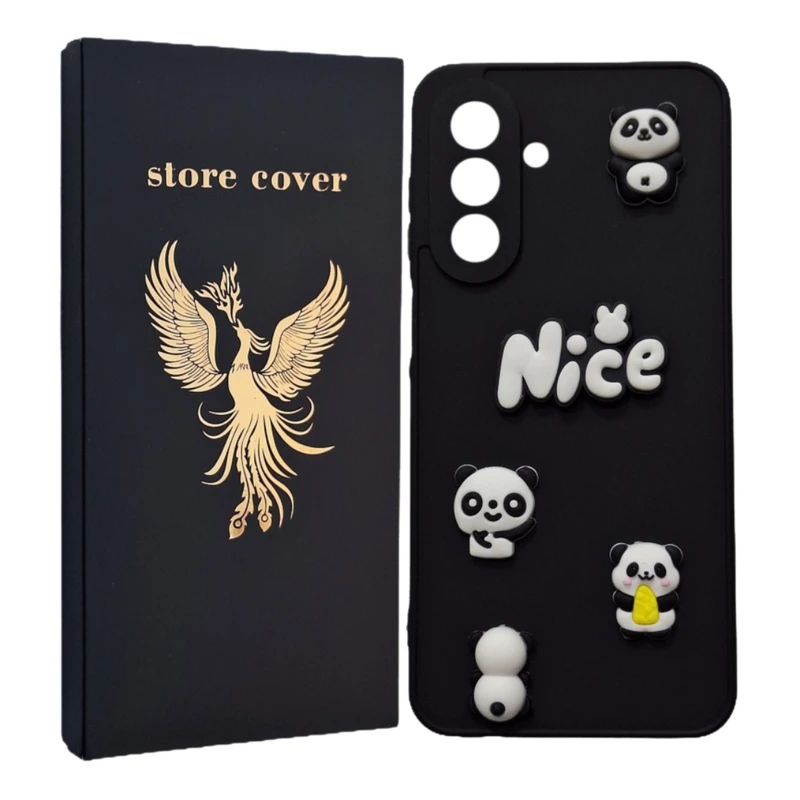 کاور استور کاور طرح پاندا مدل a17 مناسب برای گوشی موبایل سامسونگ Galaxy A17