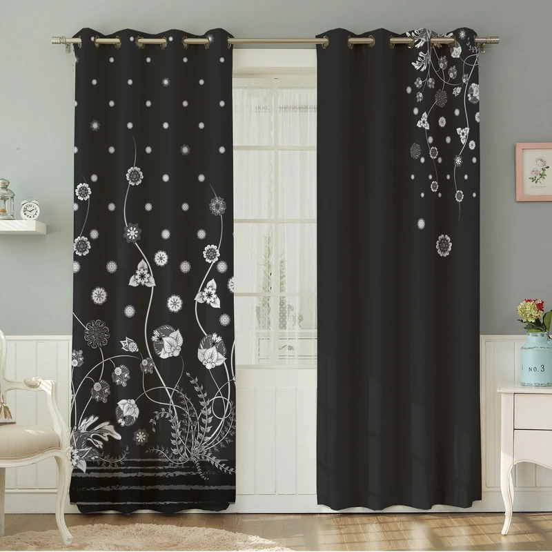 پرده نیروانا طرح مدرن   مدل مخمل کد 4908 سایز 140×280 سانتی متر