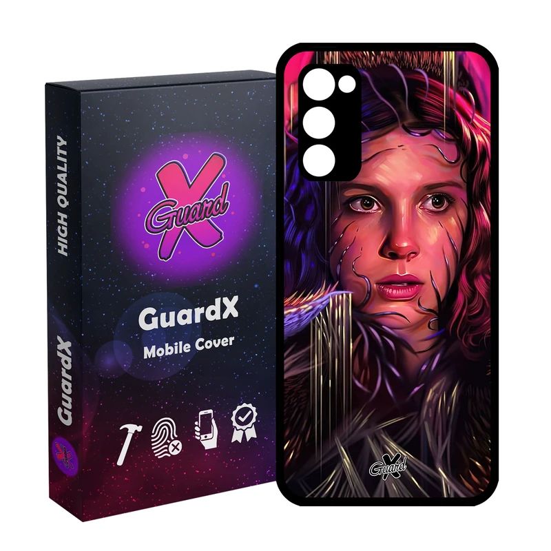 کاور گارد ایکس طرح Stranger Things مدل Glass10462 مناسب برای گوشی موبایل سامسونگ Galaxy S20 FE