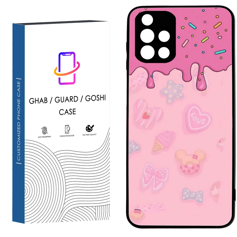 کاور قاب گارد گوشی طرح دخترانه کد 52 - tpu مناسب برای گوشی سامسونگ Galaxy A51