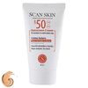 کرم ضد آفتاب رنگی اسکن اسکین مدل dry touch مناسب انواع پوست حجم 40 میلی لیتر