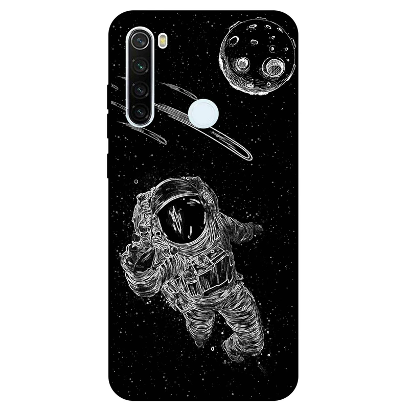 کاور مگافون طرح فضانورد مدل 1368 مناسب برای  گوشی موبایل شیائومی Redmi Note 8 