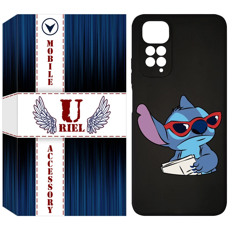 کاور یوریل مدل KSH کد 69 طرح  استیچ مناسب برای گوشی موبایل شیائومی Redmi Note 11 4G / Redmi Note 11S