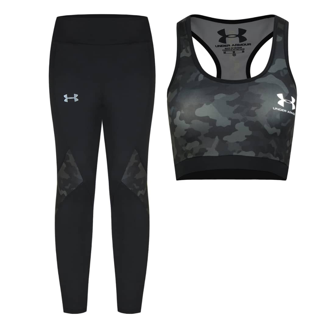 ست نیم تنه و لگینگ ورزشی زنانه مدل C 465