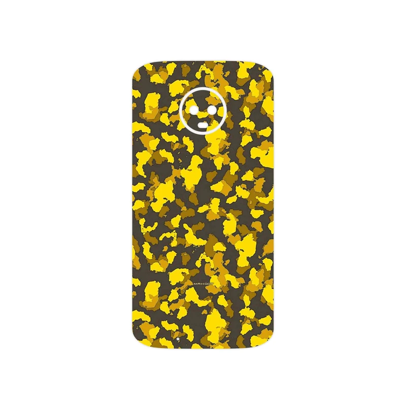برچسب پوششی ماهوت مدل Yellow Infantry Army مناسب برای گوشی موبایل موتورولا Moto G6