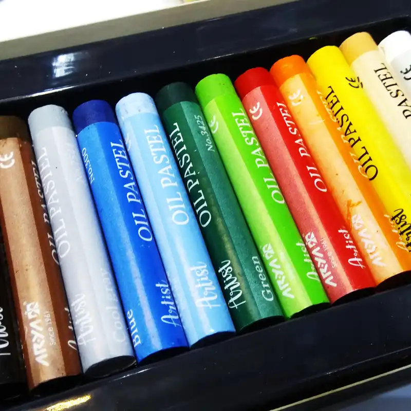 پاستل 12 رنگ آریا مدل ARTIST کد 2601