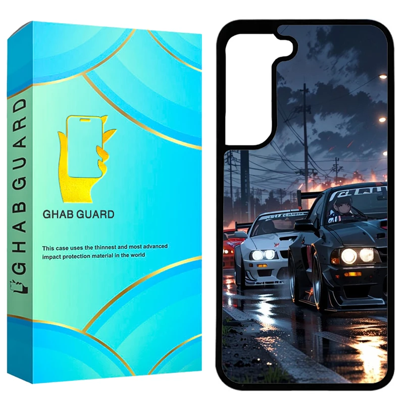 کاور قاب گارد طرح ماشین مدل GCHPA21F مناسب برای گوشی موبایل سامسونگ Galaxy S21 FE 5G