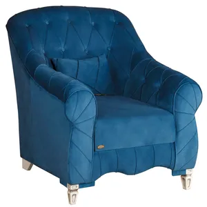 مبل راحتی یک نفره چشمه نور کد MA-305/1-WT-BL