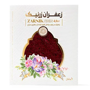 زعفران سرگل ممتاز زرنیک - 4.608 گرم