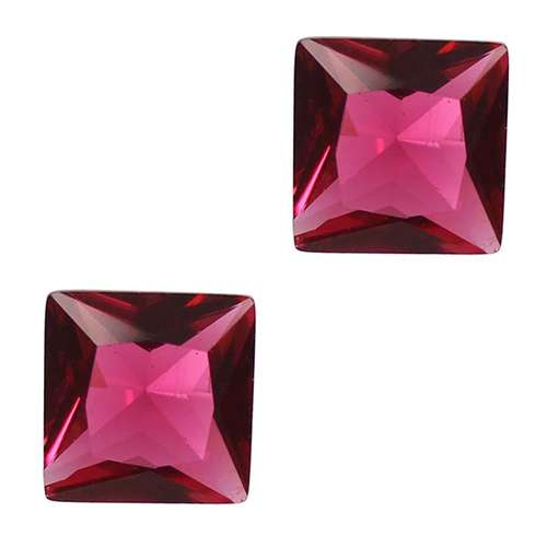 سنگ یاقوت سرخ کد 65091 بسته 2 عددی