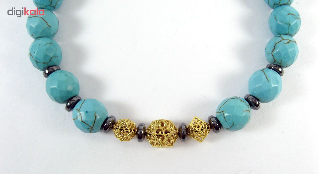 دستبند طلا 18عیار زنانه مانچو مدل bfg126 - - 6