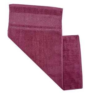 حوله دست و  صورت هنرمند مدل برجسته سایز 40x80 سانتی متر