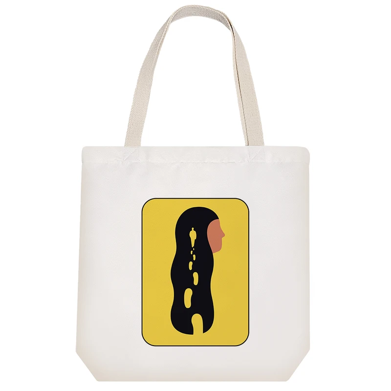 ساک خرید خندالو طرح موی بلند کد 9999