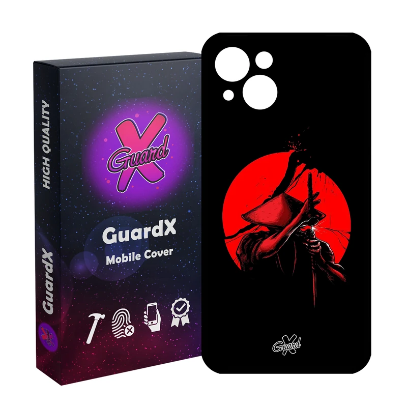 کاور گارد ایکس طرح Samurai مدل Glass10251 مناسب برای گوشی موبایل اپل iPhone 13