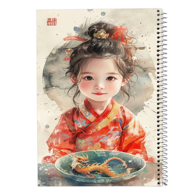 دفتر نقاشی 50 برگ مدوپد مدل دخترانه کد DF15855