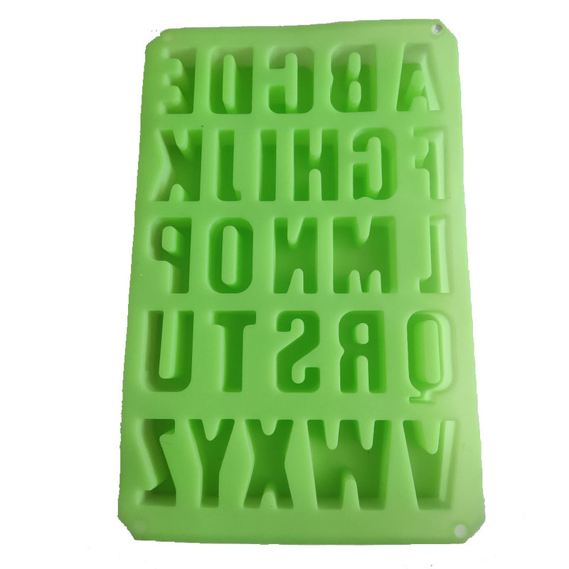 قالب شکلات مدل سیلیکونی طرح حروف الفبای انگلیسی بزرگ
