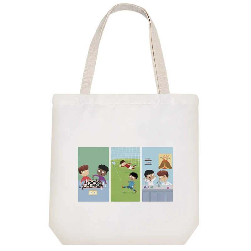 ساک خرید خندالو مدل پسرانه بامزه کد H1257