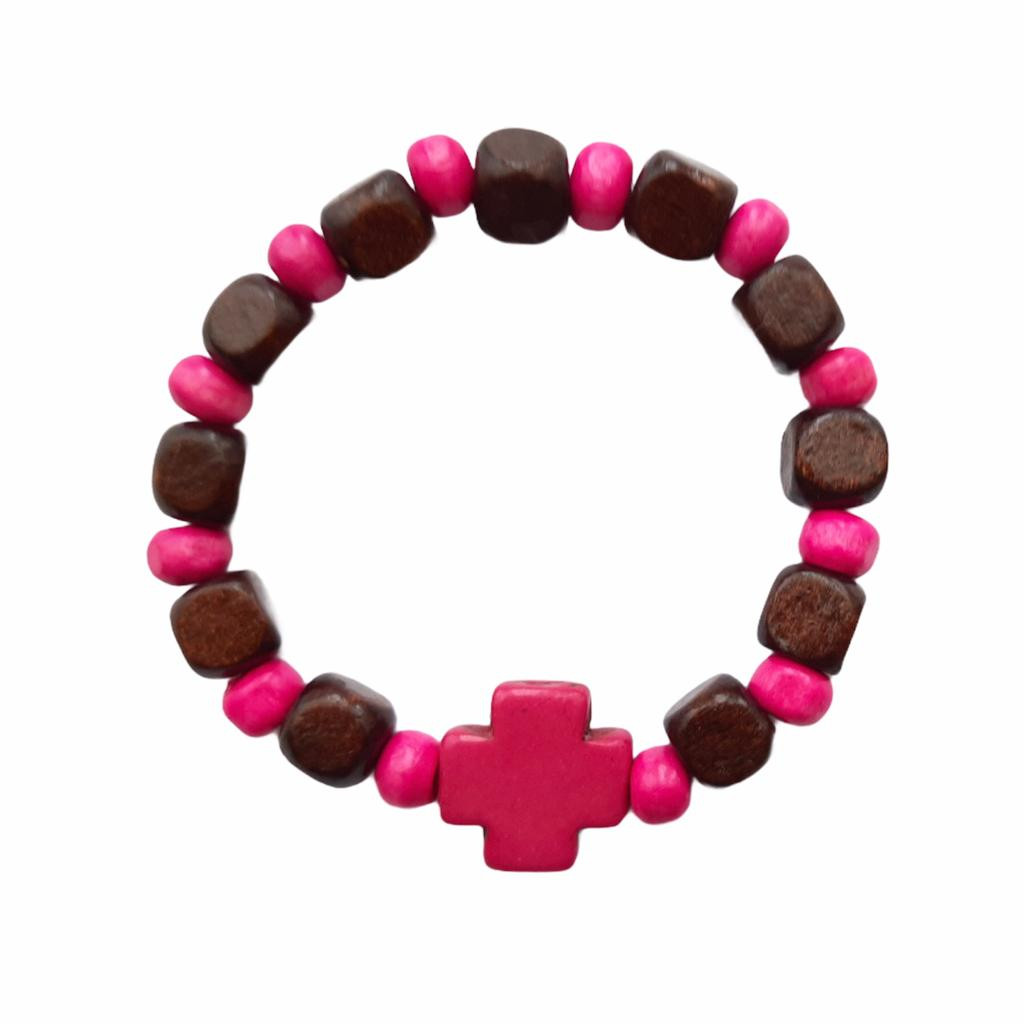 دستبند مدل دستبند دخترانه و پسرانه طرح لوتوس A11