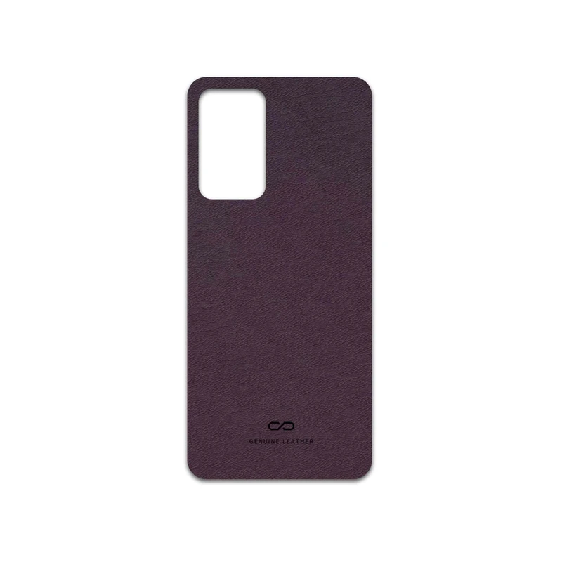 برچسب پوششی ماهوت مدل Purple-Leather مناسب برای گوشی موبایل شیائومی Redmi Note 11 Pro Plus 5G